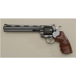 Colt Python Target Model DA revolver, .38  special cal., 8” ventilated rib barrel, blue  finish, cus