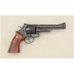 Smith & Wesson Model 29-2 DA revolver, .44  Magnum cal., 6” barrel, blue finish and what  appears to