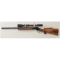 Custom Winchester Model 1885 Hi-Wall single  shot target rifle, .219 Don Wasp cal., 25”  heavy round