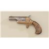 Image 1 : Colt No. 3 single shot derringer, .41 cal.,  2-1/2” barrel, brass frame, thinned wood  replacement g