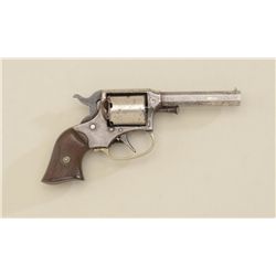 Remington Ryder pocket DA conversion  revolver, .32RF cal., 3” octagon barrel,  nickel finish, check