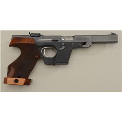 Walther Model GSP deluxe semi-auto target  pistol, .22lr, 6” barrel, blue finish, custom  deluxe woo