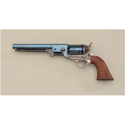 Italian Uberti copy of a Colt Model 1851 Navy  percussion revolver, .36 cal., 7-1/2”  octagon barrel