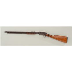 Winchester Model 06 pump action rifle, .22  short, long or long rifle cal, 20” round  barrel, brown 