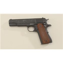 Springfield Armory Model 1911-A1 semi-auto  pistol, (Geneseo, Il.), .45 cal., 5” barrel,  parkerized