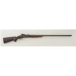 U.S. Springfield conversion to single shot  shotgun or forager, 28 bore, 32-1/2” barrel,  blue and c