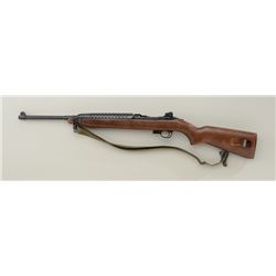 Commercial M1 semi-auto carbine by Universal,  .30 cal., 18” barrel, blue finish, wood  stock, no ma