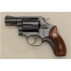 Smith & Wesson pre-Model 36 5-screw DA  revolver, flat latch, .38 Special cal., 2”  barrel, blue fin