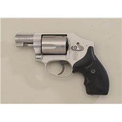 Smith & Wesson Model 642-2 DA airweight  revolver, .38 Special cal., #CHB7348 with  neoprene grips; 