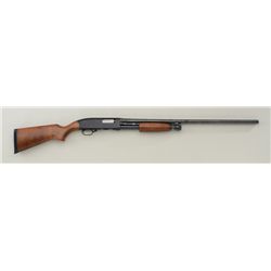 Winchester Model 120 pump action shotgun, 12  gauge, 28-1/2” barrel, black finish, wood  stocks, #L1