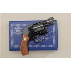 Smith & Wesson Model 38 (no dash) DA  airweight revolver, .38 Special cal., 2”  barrel, shrouded ham