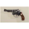 Image 3 : Smith & Wesson Model 34-1 DA revolver, .22LR  cal., 4” barrel, blue finish, flat latch,  checkered w