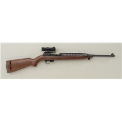 Universal M-1Carbine, #428196, .30 Carbine  cal., 18" barrel, blued finish, walnut stock  with metal