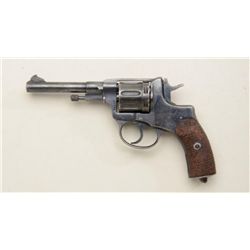 Russian Nagant double-action military issue  revolver, 7.62 caliber, Tula Arsenal marked,  dated 193