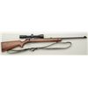 Image 1 : Winchester Model 75 bolt-action target rifle,  .22LR cal., 28” round barrel, wood stock  with camo n