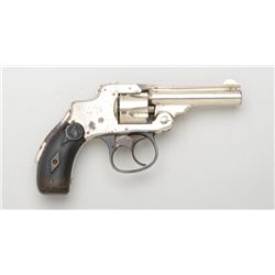 Smith & Wesson New Departure concealed hammer  top break revolver, .32 cal., 3” barrel,  nickel fini