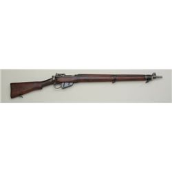 British Enfield Model No. 4 MK II bolt-action  rifle, .303 cal., 25” barrel, military  finish, wood 