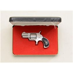 North American Arms Corp. diminutive spur  trigger revolver, .22 short cal., 1-1/4”  barrel, stainle