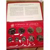 Image 1 : JAMAICA 1974 8 COIN SPECIMEN SET IN ORIGINAL CASE