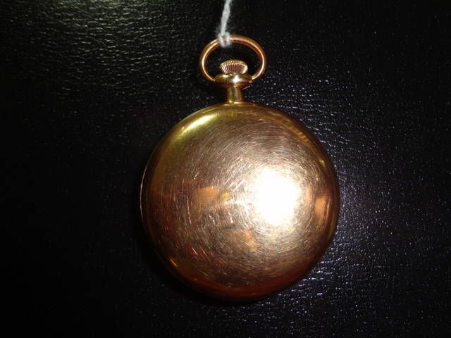 Antique 1918 Waltham Railroad Pocket Watch, Riverside..19 Jewels, Stem ...