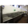 Image 2 : HOBART STAINLESS STEEL DISH WASHING STATION