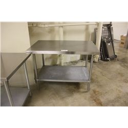 STAINLESS STEEL PREP - TABLE