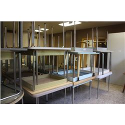 ASSORTED TABLES, CAFE TABLES AND BOARDROOM TABLES