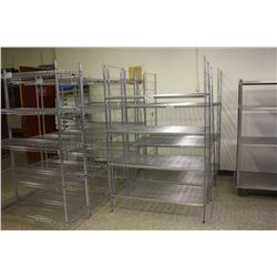 METAL COLLAPSIBLE RESTAURANT RACK