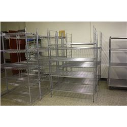 METAL COLLAPSIBLE RESTAURANT RACK
