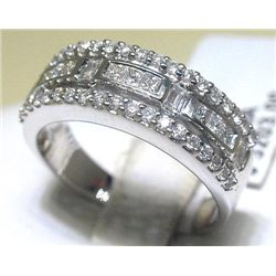 All Diamonds 18K White Gold Ring