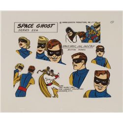 Space Ghost Jan Jace Blip Orig Pose Model Cel Animation