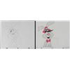 Image 1 : Cheerful Rabbit Trix Original Drawing Cel Animation Art