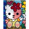 Image 1 : Jozza Original Painting On Canvas Hello Kitty