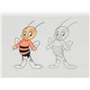 Image 2 : Posing Bee Original Animation Cheerios Drawing Cel Art