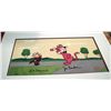 Image 1 : Hana and Barbera Signed Animation Cel Exit Stage Left