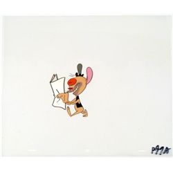 Orig Cel Read Newspaper Ren And Stimpy Cel Production