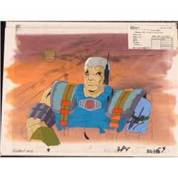 Orig X-Men Art Signed Stan Lee Background Cel Animation