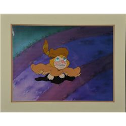 Rock-A-Doodle Original Animation Production Cel Cat