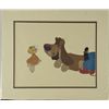 Image 1 : Rock-A-Doodle Orig Animation Production Cel Dog & Cat