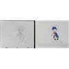 Image 1 : Original Rabbit Trix Animation Cel Disguise Drawing Art