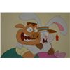 Image 2 : Rock-A-Doodle Orig Animation Production Cel Pig & Bunny