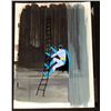 Image 1 : Original Background Animation Cel Batman Climb Rope Art