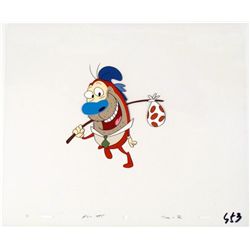 Ren And Stimpy Life On Rails Original Cel Animation Art
