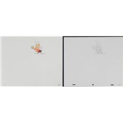 Animation Cel Drawing Original Cheerios Bee Impressive