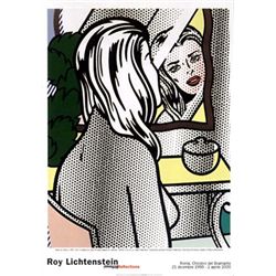 Roy Lichtenstein : Nude at Vanity Art Print