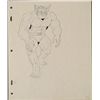 Image 1 : Drawing Original X-MEN Animation Beast Taking a Stroll