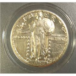 1920-D STANDING LIBERTY QUARTER AU/UNC