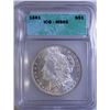 Image 1 : 1881 MORGAN DOLLAR ICG MS-65