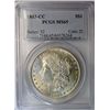 Image 1 : 1883-CC MORGAN DOLLAR PCGS MS65, GEM