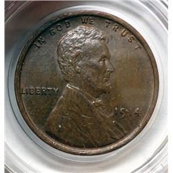 1914 LINCOLN ONE CENT CH BU R+B NICE